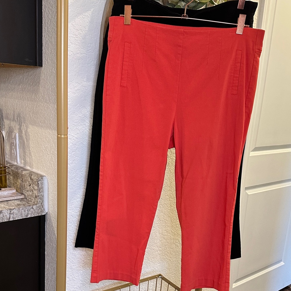 Bengaline High Rise Capri pink